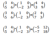 Matrix Examples